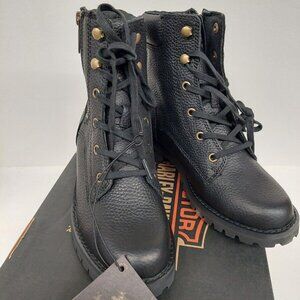 Harley-Davidson Black Combat Boots